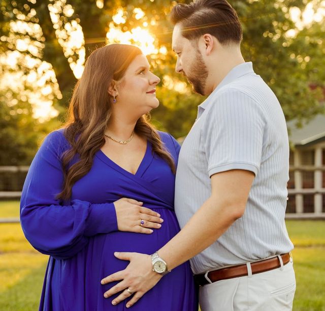 A little glowy boost for this mama to be ♥️